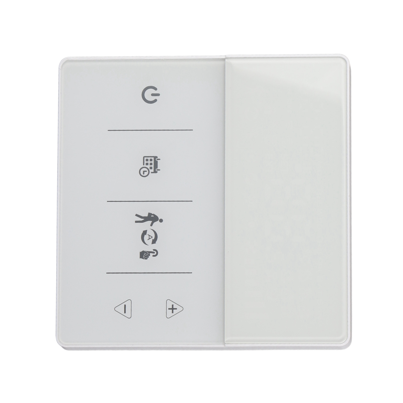 Wlan-thermostat Mit Digitalem Display, Touchscreen Und Sprachsteuerung Per Smartphone-app Für Zuhause (90–240 V), Weiß