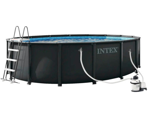 [gebraucht] B-ware Intex Aufstellpool Framepool-set Ultra Xtr Ø 488cm Rund Handtuchheizkörper
