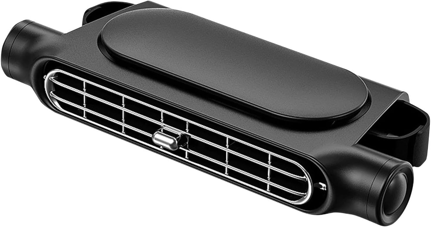 Auto-kopfstützenventilator, Auto-ventilator Mit Dual-turbo-funktion Für Starken Luftstrom, Usb-auto-ventilator Mit 3 Geschwindigkeitsstufen, Tragbar