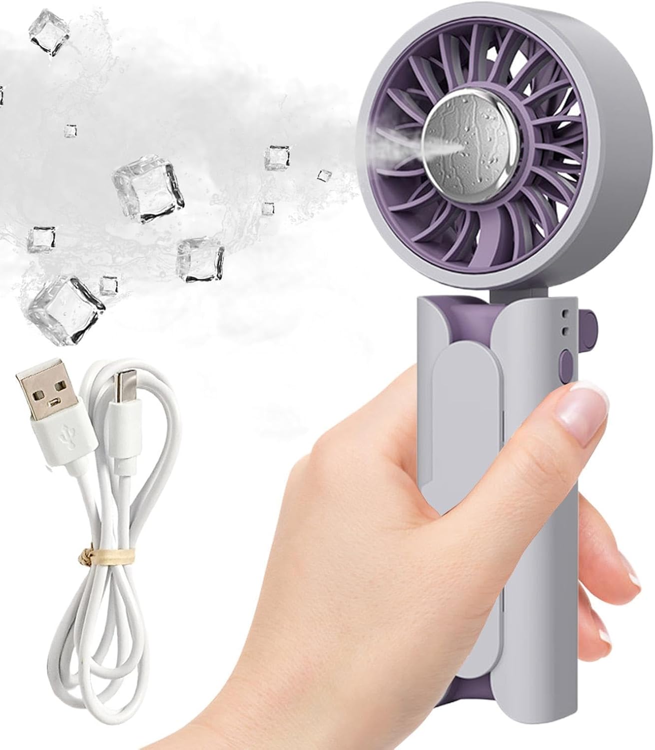 Tragbarer Ventilator – Mini-handkühler – Taschenventilator Für Den Sommer Handventilator Für Sommer, Outdoor-aktivitäten, Wandern Und Camping