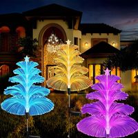 3er-pack Led-gartenleuchten Aus Edelstahl, 3000 K – Außenbeleuchtung Für Garten Und Terrasse