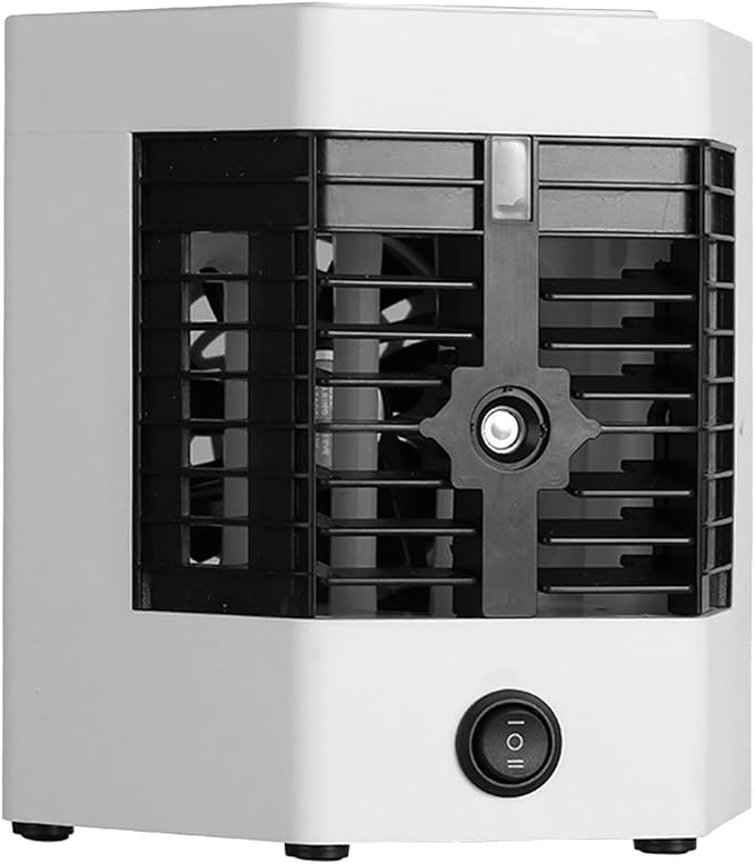 Tragbare Klimaanlage (500 Ml), Luftkühler, Tragbarer Ventilator Mit 3 Einstellbaren Geschwindigkeitsstufen, Mobiler Mini-luftbefeuchter, Leistungsstarker Persönlicher Luftreiniger