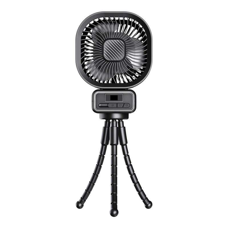 Multifunktionaler Automatischer Vibrationsventilator Für Kinderwagen, Büro, Camping, 5000 Mah, Typ-c-ladeanschluss (b, 13 X 8 X 36 Cm)