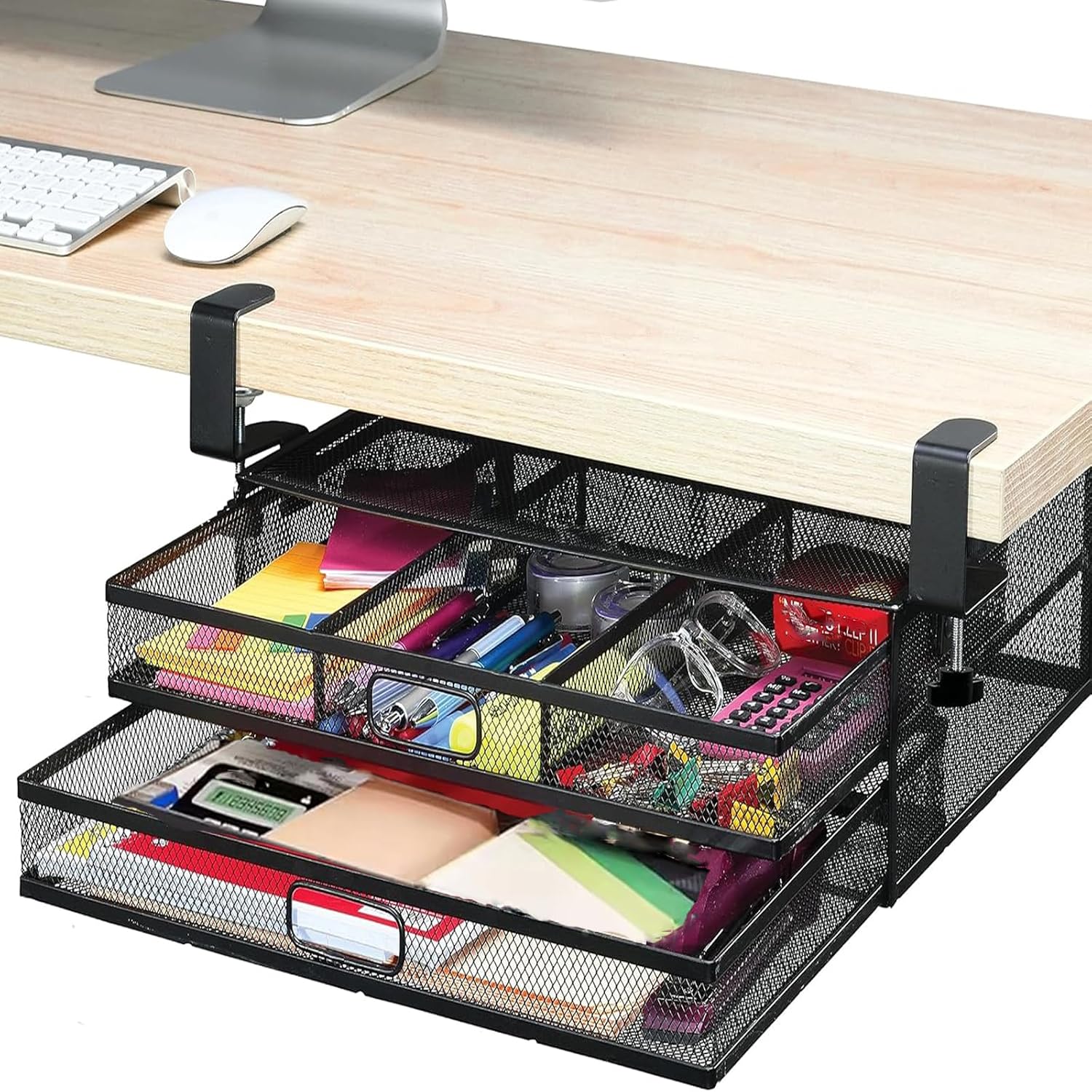 Büroschublade, Schubladenorganizer Für Unter Den Tisch, Aufbewahrungsschrank Für Unter Den Schreibtisch, Versteckte Schublade Für Schulmaterialien
