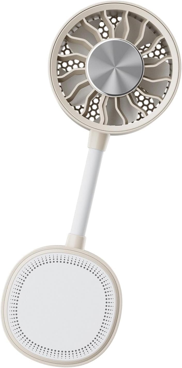 Mini-handventilator – 3 Geschwindigkeitsstufen, 360°-magnetdesign Für Frauen – Wiederaufladbarer Mini-handventilator Für Unterwegs