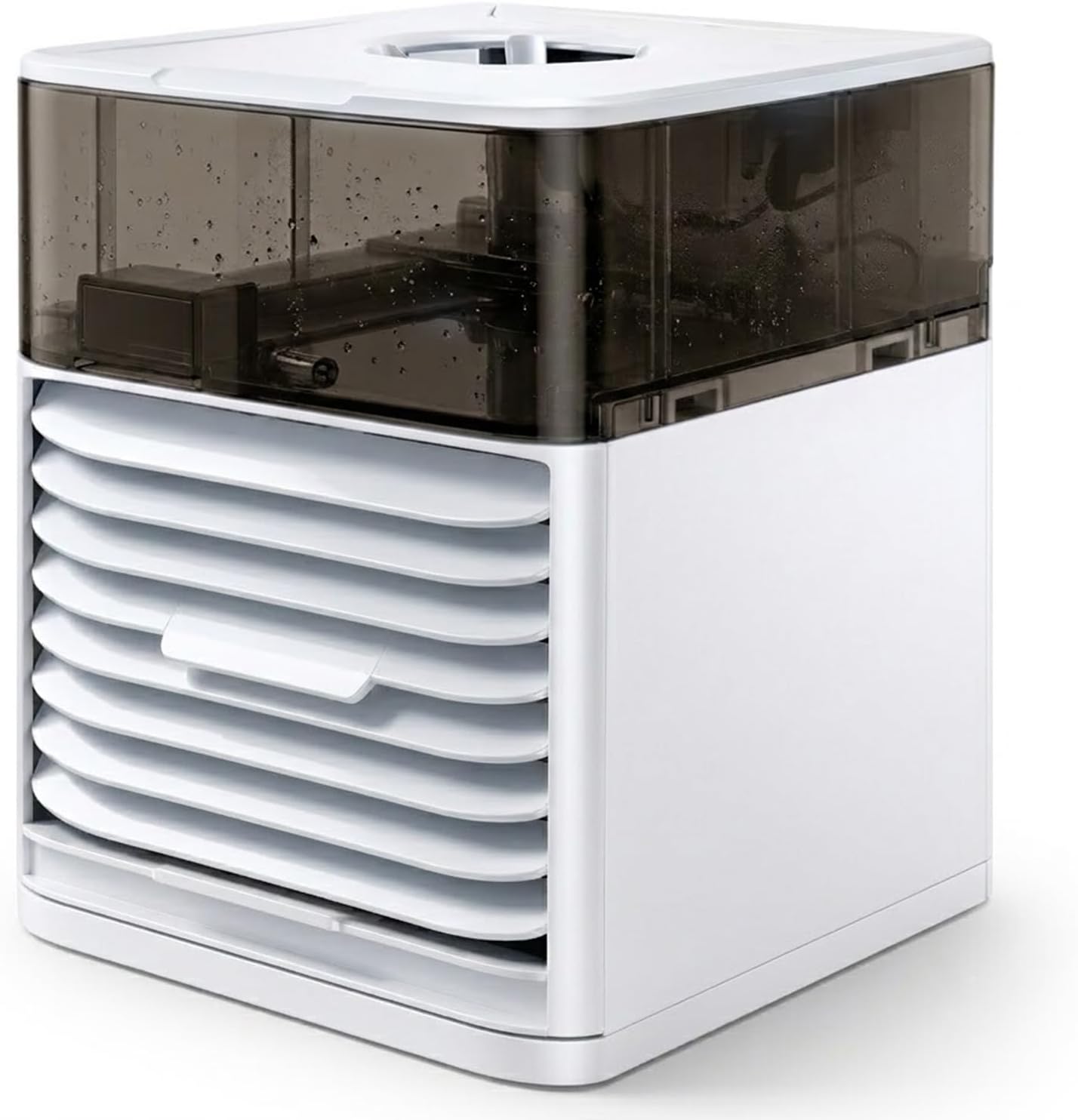 Tragbarer Tischventilator Mit 3 Geschwindigkeitsstufen, Leisem Betrieb, Timer Und Nachtlicht Für Schlafzimmer, Büro, Camping Und Auto