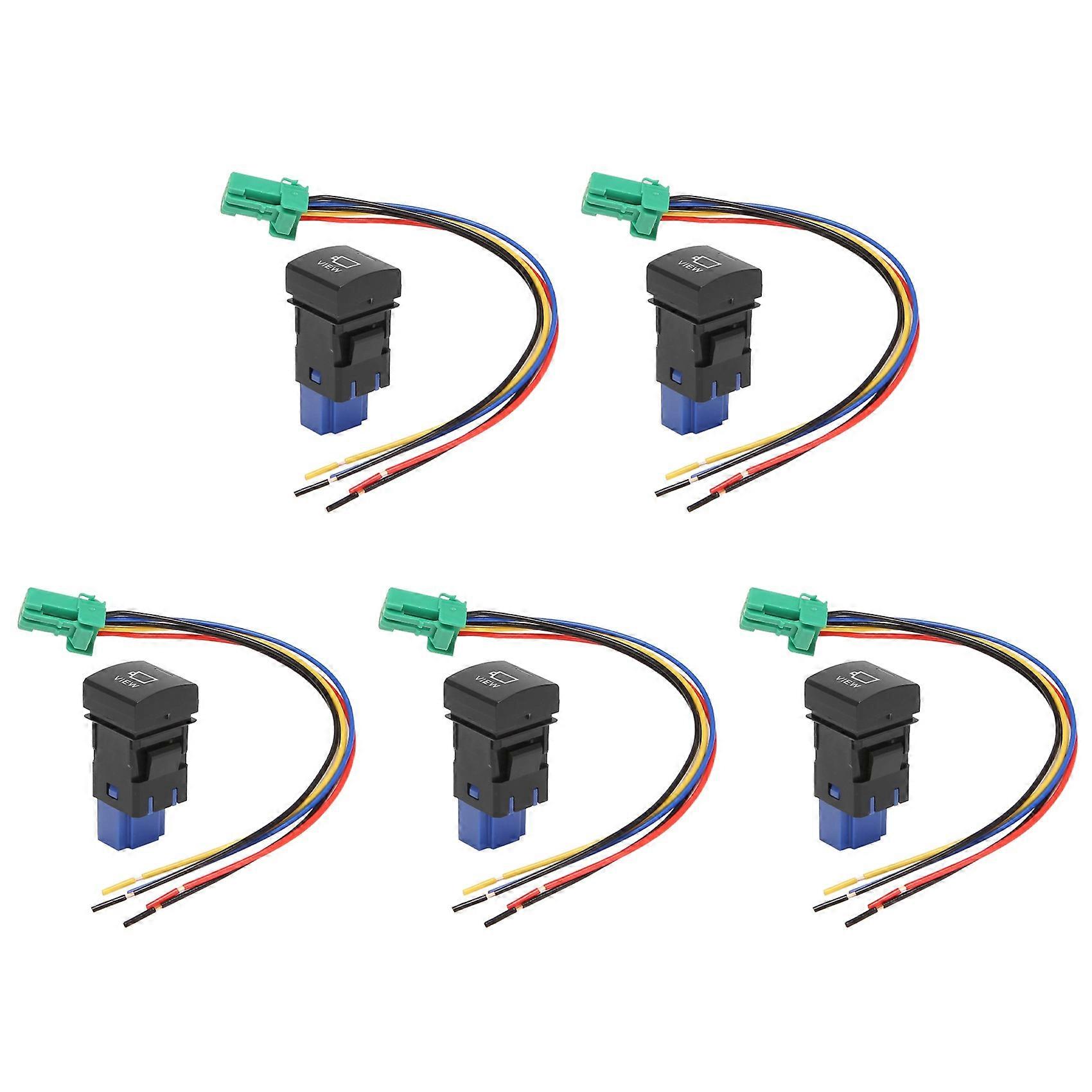 5x Kamera-bedienknopf Mit Kabel Für Toyota Camry Xv70 (2018), Avalon Rav4 (2020) Und Prado 150