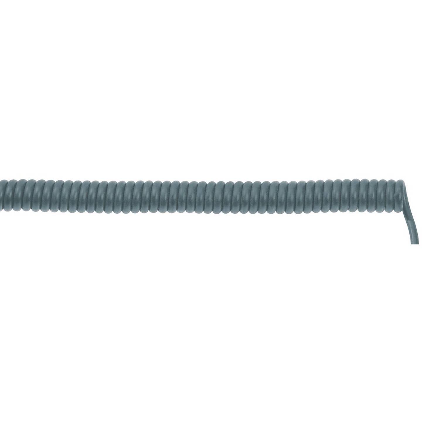 [neuwertig] B-ware Lapp Spiralkabel Pur 1000-3000mm Grau 18 Adern 300v Kabelleitung 1 Stück
