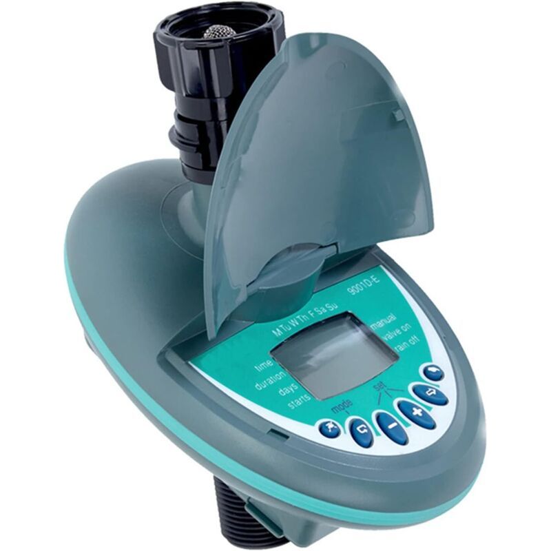 Bewässerungsuhr - 3/4"-lcd-digital-sprinkler-zeitschaltuhr, Programmierbar, Automatische Gartenbewässerung Mit Wasserdichter Abdeckung - 008