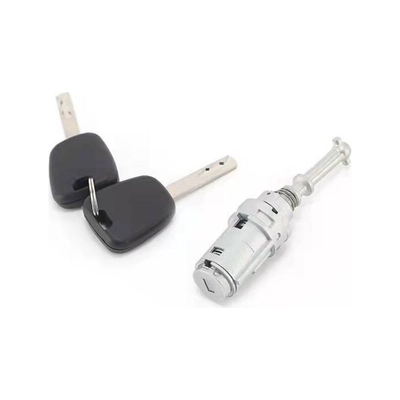 Inhhub Türschloss-set + Zylinder Für Citroen C2 C3 C3 Pluriel Vordertür Links + 2 Schlüssel - Inhhub