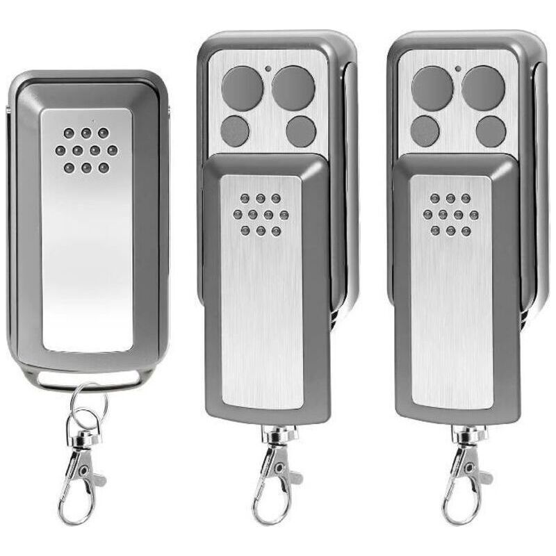 3er-pack Fernbedienungen 114253, 4-tasten-fernbedienung Für Tore Und Garagentore, Kompatibel Mit Avidsen 114253, 104257 Und 104251