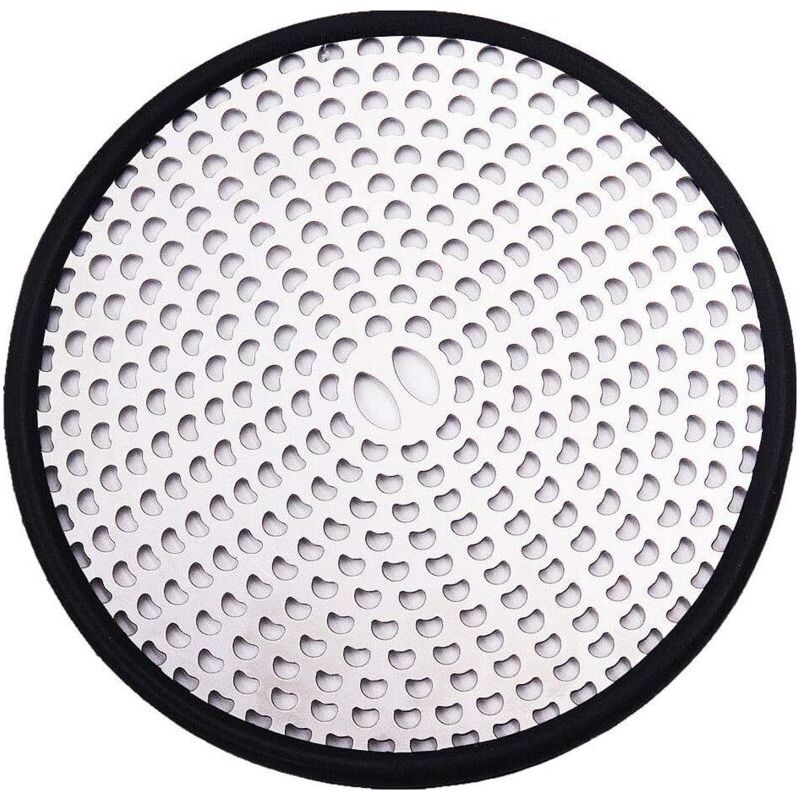 Duschfilter Aus Edelstahl – Verstopfungsschutz Gegen Haare – Dicker Silikonrand – 12 Cm Abfluss – Badezimmeraccessoire