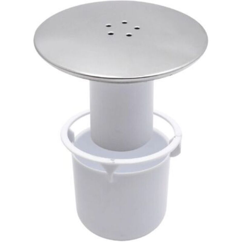 90-mm-duschablaufabdeckung – Chrom-finish – Geruchsdicht – Kompatibel Mit Viega Tempoplex-abläufen – Einfache Montage