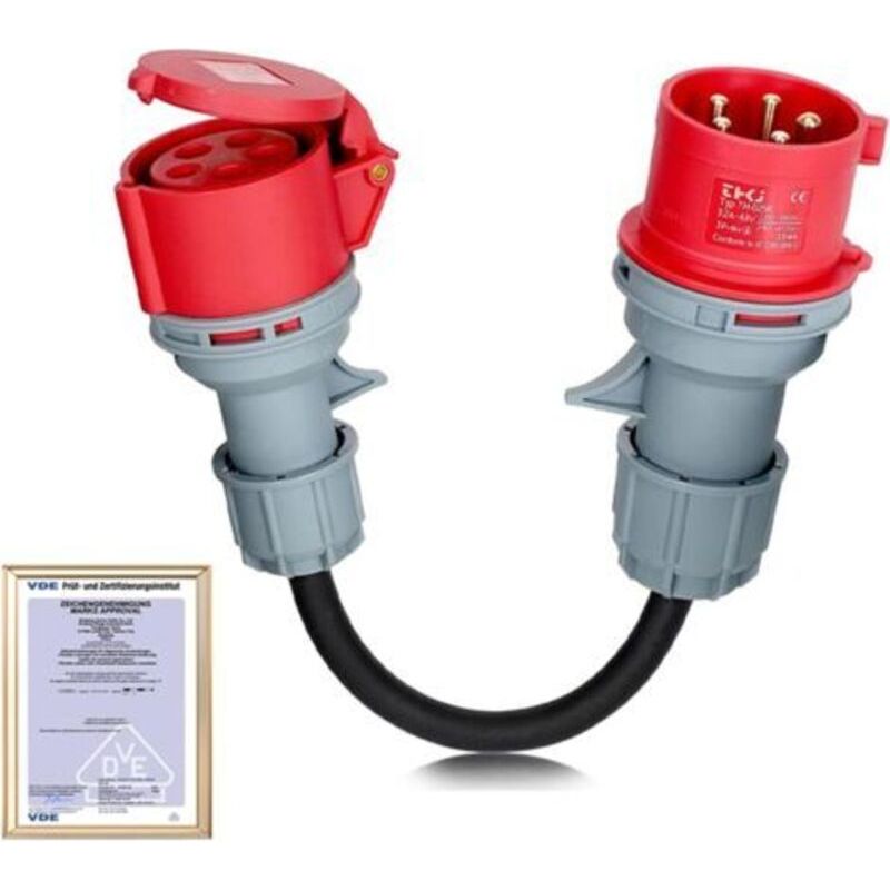 Cee 32a Auf 16a Adapter