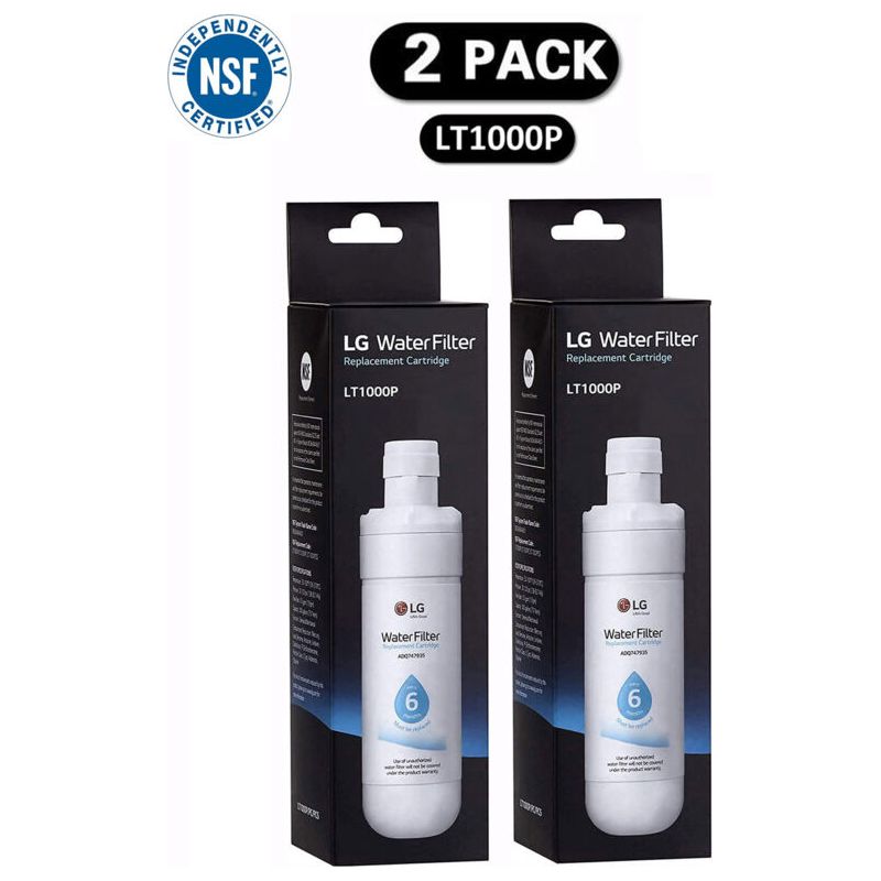 Lt1000p2 Kühlschrank-wasserfilter (2er-pack) – 200 Gallonen Fassungsvermögen – 6 Monate Lebensdauer – Kompatibel Mit Mehreren Modellen