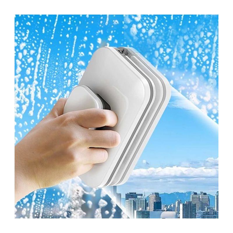 Magnetischer Fensterreiniger, Geeignet Für Doppelverglasung Von 3 Bis 10 Mm, Magnetisches Fensterreinigungswerkzeug Für Doppelverglasung