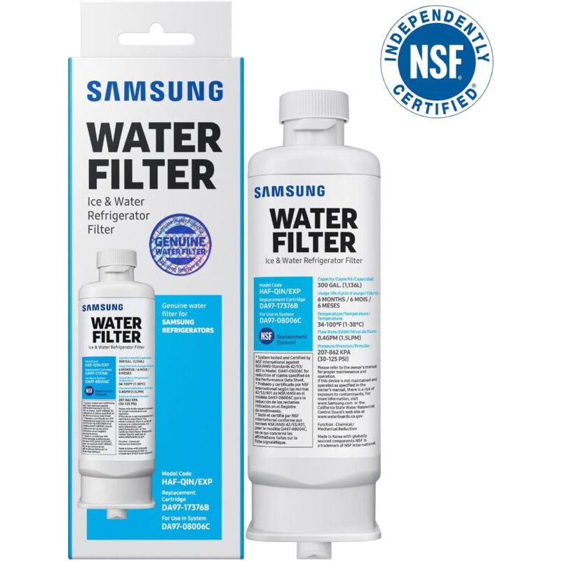 Ersatzwasserfilter Für Samsung-kühlschränke Da97-17376b Da97-08006c Haf-qin Haf-qin/exp