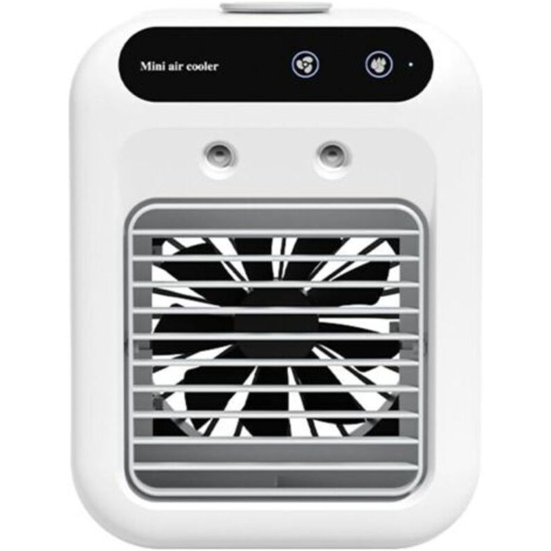 Tragbarer Sprühventilator, Usb-aufladbar, Luftbefeuchter, Einstellbare Kühlung, Leise, Perfekt Für Drinnen, Draußen, Auf Reisen, Im Schlafzimmer, Im Wohnzimmer Usw.