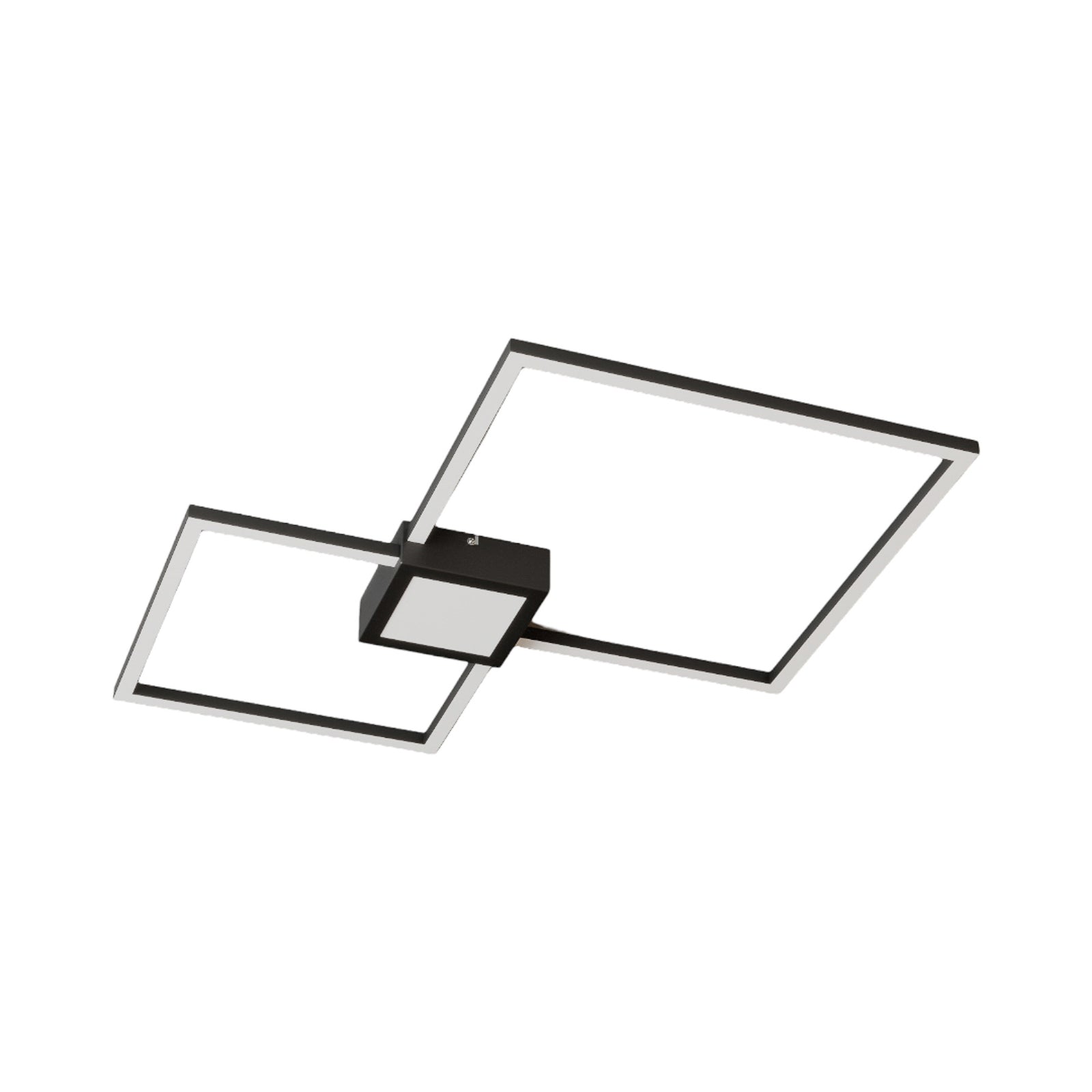 [neuwertig] B-ware Lindby Deckenlampe Duetto Led Lampe Dimmbar Anthrazit 28w 3380lm 3000k Ip20