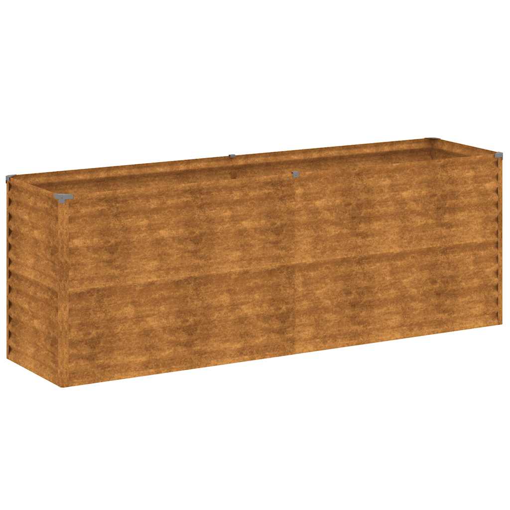Maison Exclusive - Garten-hochbeet 196 X 50 X 69 Cm Cortenstahl