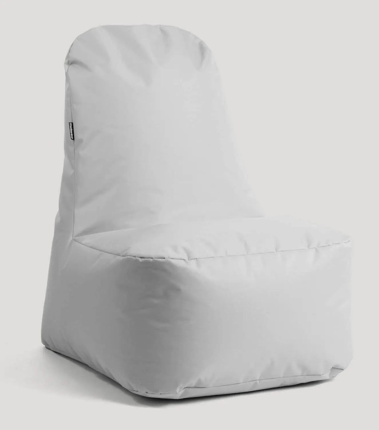[neuwertig] B-ware Mokebo Outdoor Sitzsack Pouf Sitzgelegenheit Der Däumchendreher Hellgrau