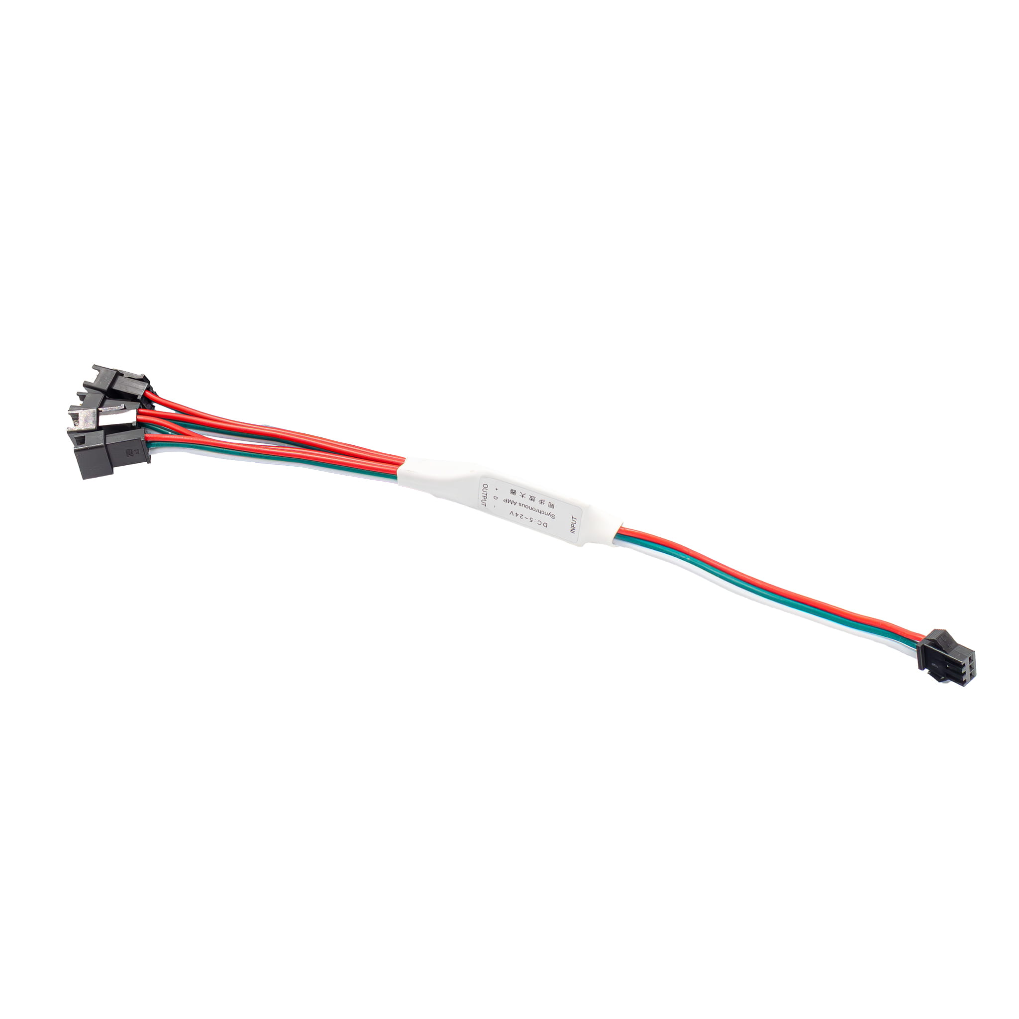 1-zu-4-led-splitter, Einfarbig, 3-polig, Dc 5-24 V