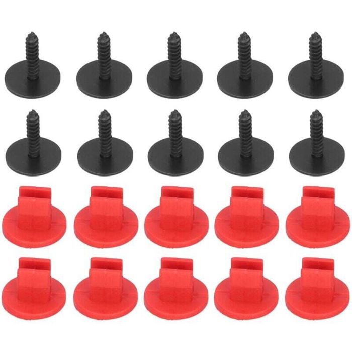 Motorhauben-befestigungsclips – 10er-pack – Hochwertiges Abs-material – Kompatibel Mit Ford Focus Mk2 Und Mk3