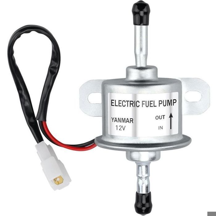 12v Elektrische Kraftstoffpumpe - Kompatibel Mit Yanmar 3tnv88, 4tnv88 Und 4tnv84 Motoren - Kompatibel Mit Takeuchi Tb230 Motoren
