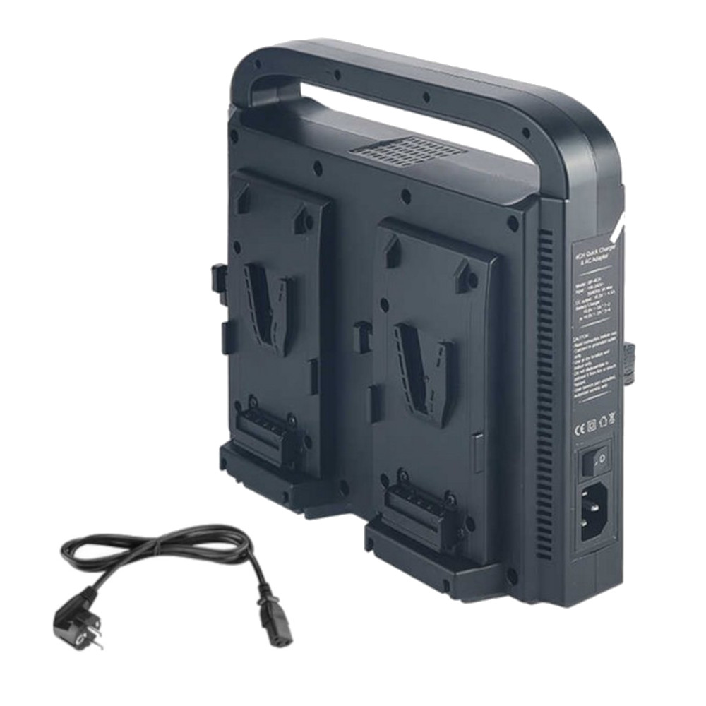 Trade-shop V-mount Li-ion Akku 4-kanal-ladegerät Inkl. Euro Netzkabel Für Amita Bp-l100 Bp-l130 Bp-l160 Bp-l200 E Red S-8080s S-8082s S-8110s S-8132s