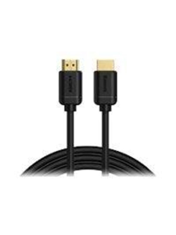 Baseus Hdmi 2.0 Kabel, 4k 60hz, 3d, Hdr, 18 Gbit/s, 1 M (schwarz)