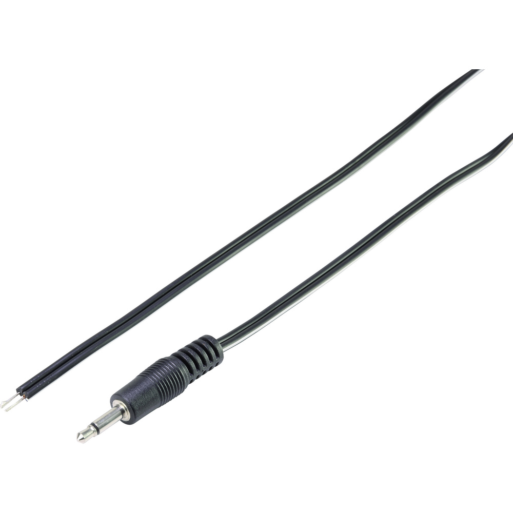 Tru Components - 93038c440 Klinken-anschlusskabel Klinkenstecker 3.5 Mm - Offene Kabelenden Mono 1 St
