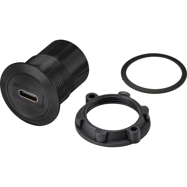 Tru Components Tc-9534340 Usb-einbaubuchse 3.1 Buchse, Einbau Usb-c™ 3.1 Buchse Auf Usb-a 3.0 Buchse
