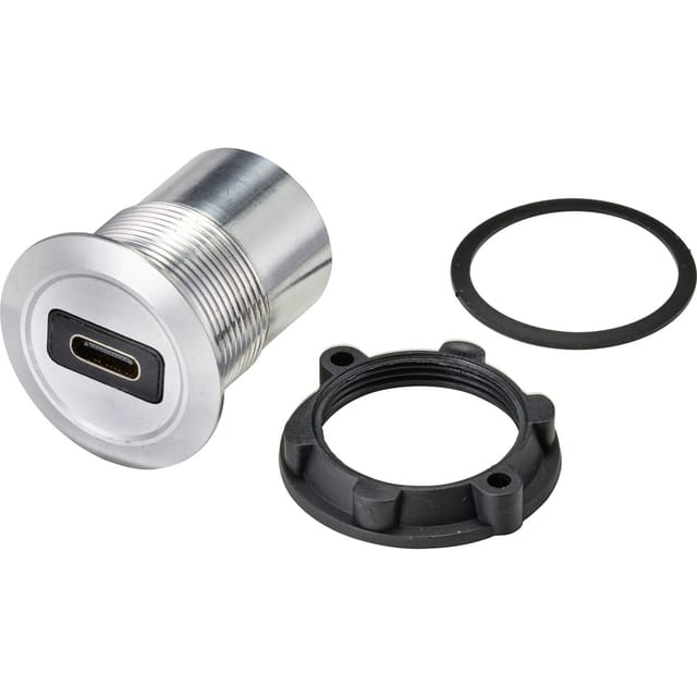 Tru Components Tc-9534336 Usb-einbaubuchse 3.1 Buchse, Einbau Usb-c™ 3.1 Buchse Auf Usb-a 3.0 Buchse