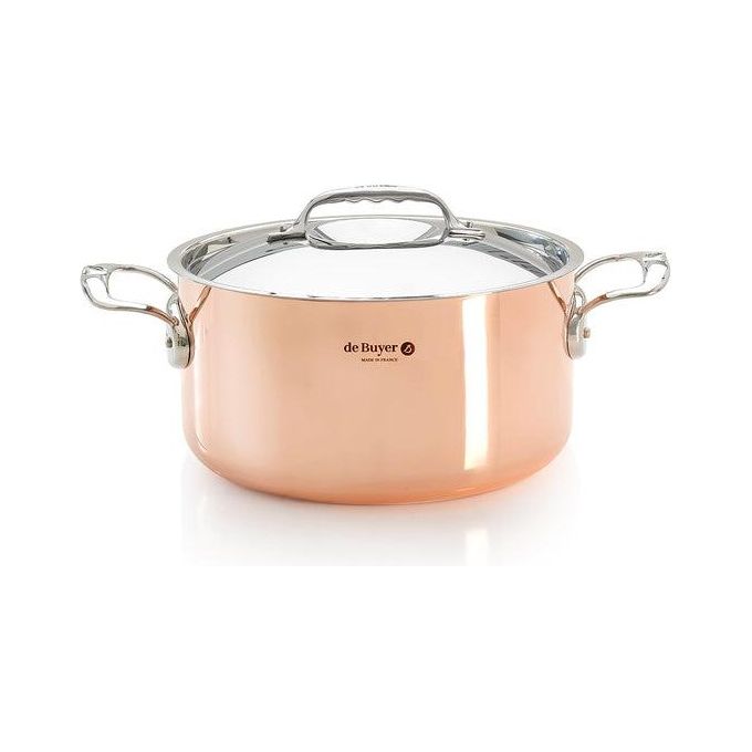 De Buyer Prima Matera Bratentopf Kupfer/edels. 20 Cm Induktion