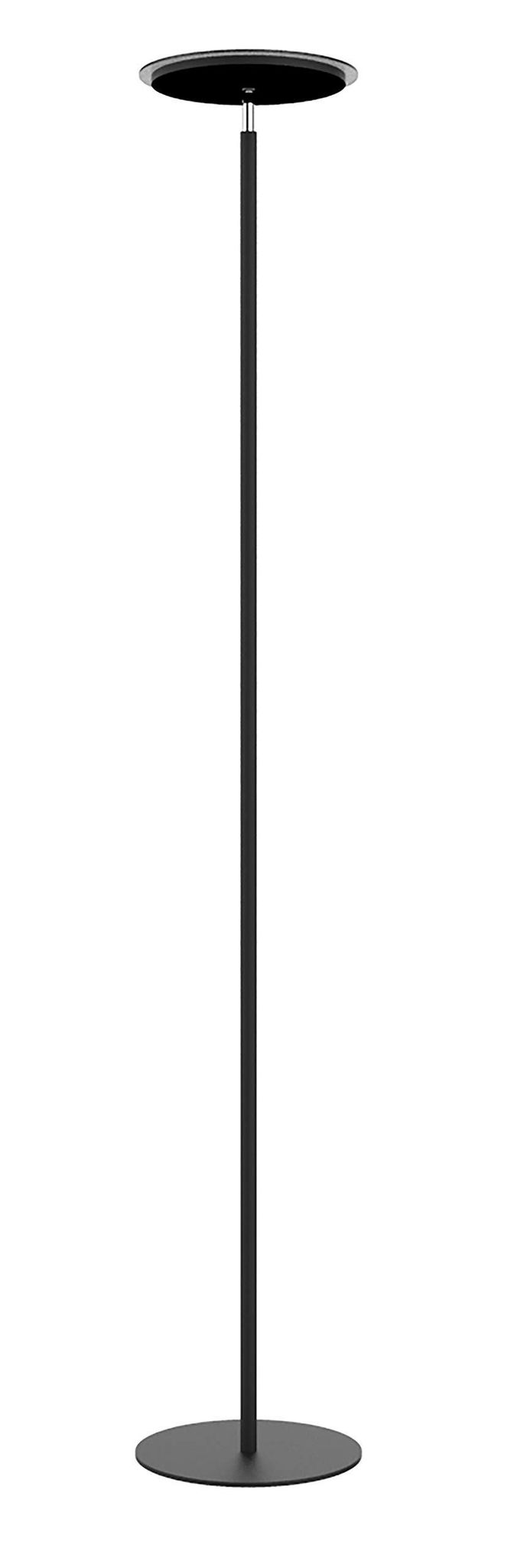 Unilux Leddy Stehlampe Led Schwarz 180 Cm 4764 Lumen