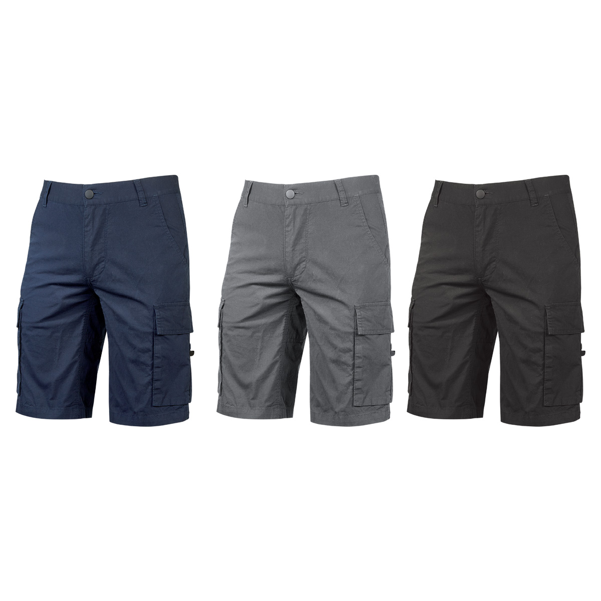U Power Summer Arbeitsshorts - M - Schwarze