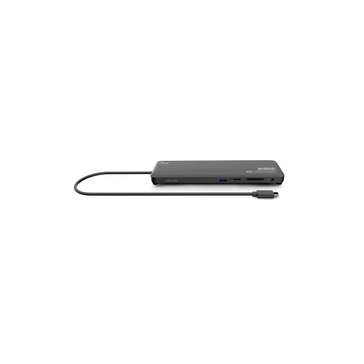 Urban-factory Tcd45uf Dockingstation Schwarz Usb 3.2