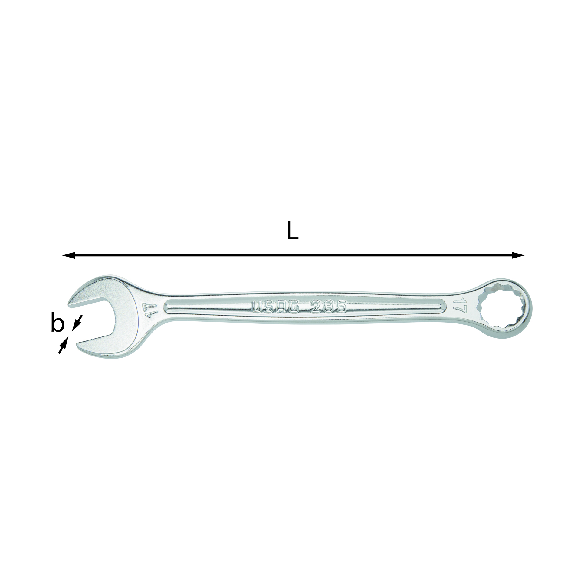 Usag Chiave Combinata Usag 285 Diametro 25mm - U02850720