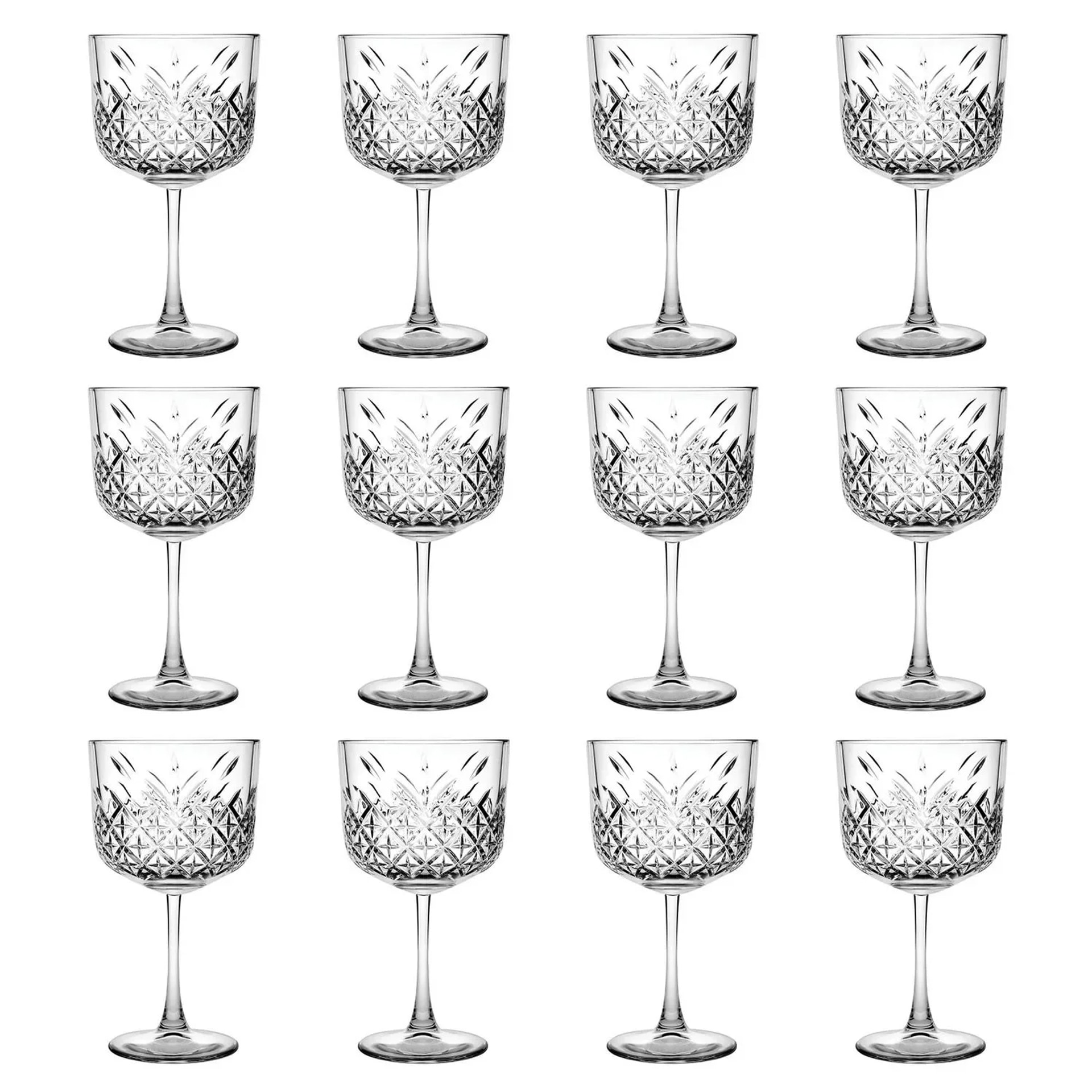 Cocktailgläser, Trinkgläser 12er Set - Timeless, 490ml