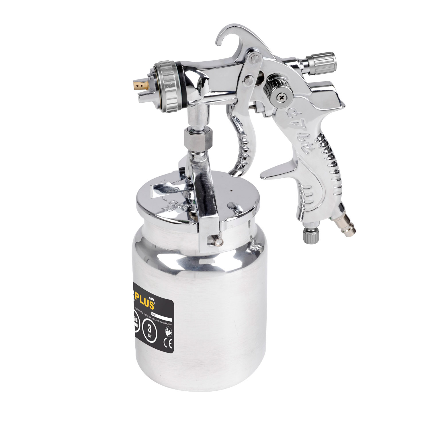 Farbsprüher Varo Powair0110 1 Liter Metall 1,7 Mm