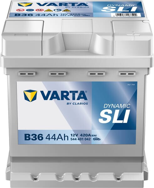 Batterie 12v 44ah 420a B36 Varta Dynamic Sli Varta 544401042