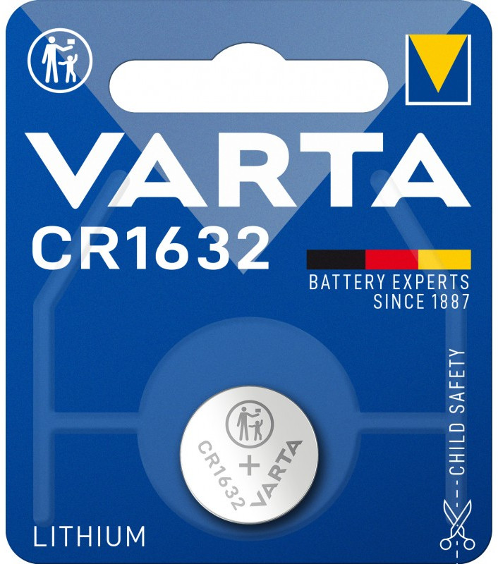 Varta - Cr1632 Lithium 3v Nicht Wiederaufladbare Batterie (6632) (06632 101 401)