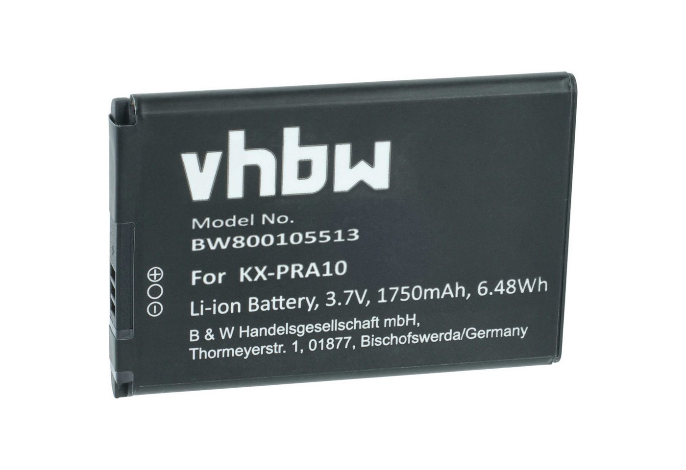 Vhbw Akku Ersatz Für Panasonic Kx-pra10 Kx-pra10ex Für Schnurlos Festnetz Telefon (1750mah, 3,7v, Li-ion) Bild 5