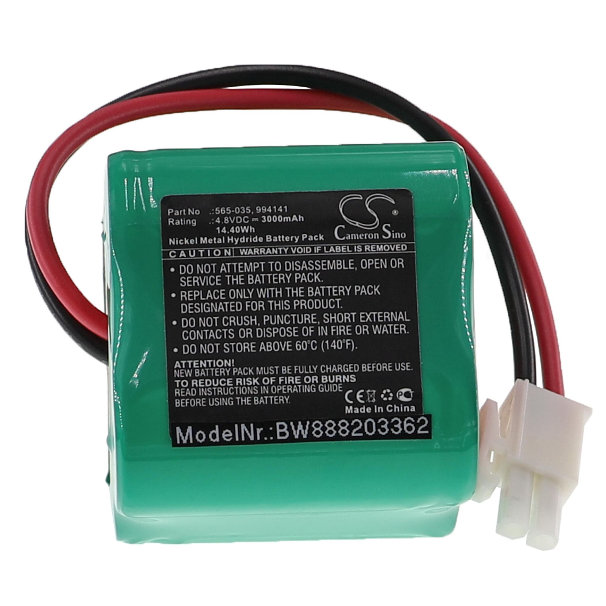 Vhbw Akku Kompatibel Mit Mosquito Magnet Independence Mm3200 Insektenfänger, Mückenfalle (3000 Mah, 4,8 V, Nimh)