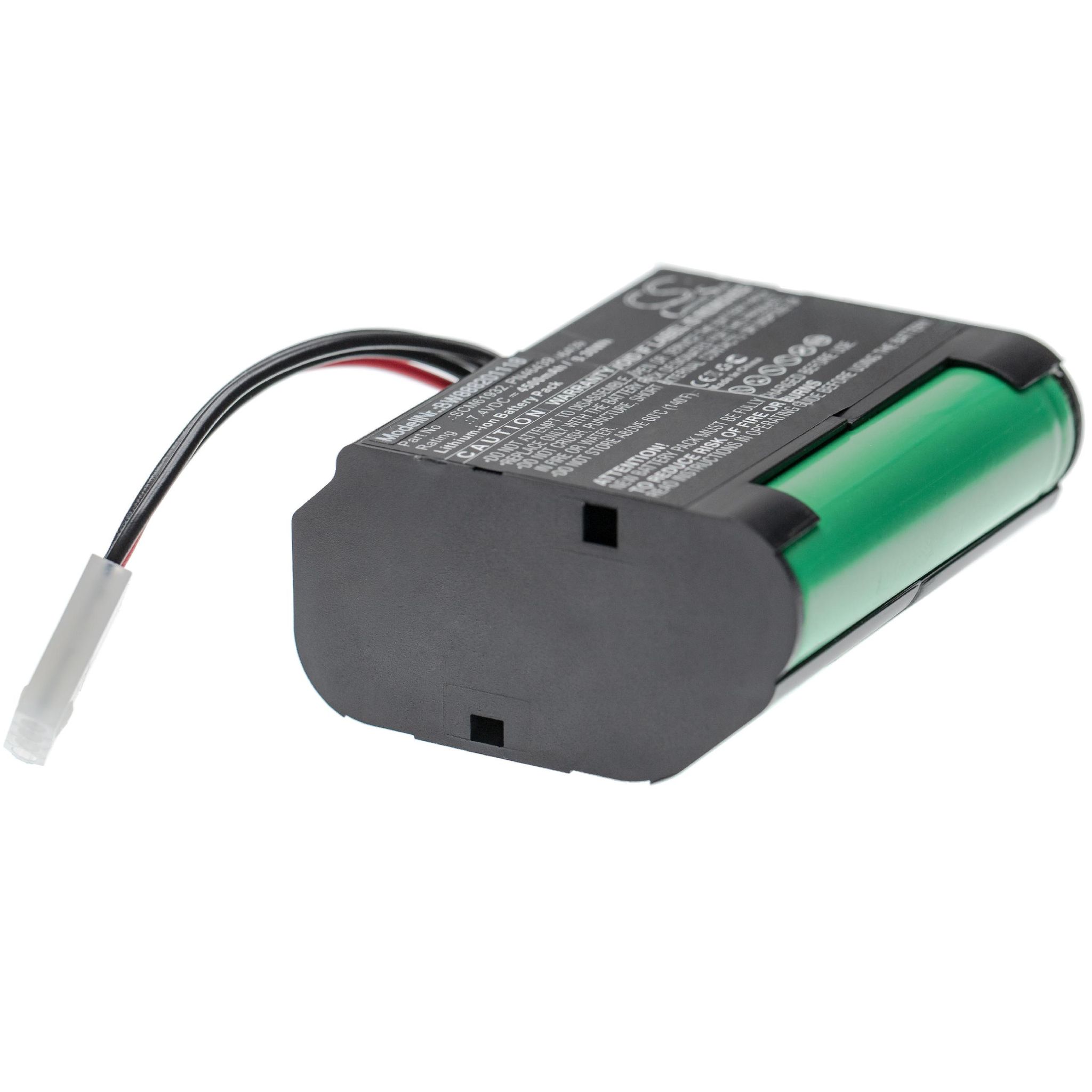 Vhbw 2x Akku Kompatibel Mit Vorwerk Kobold Vr100 Staubsauger Home Cleaner Heimroboter (4500mah, 7,4v, Li-ion)