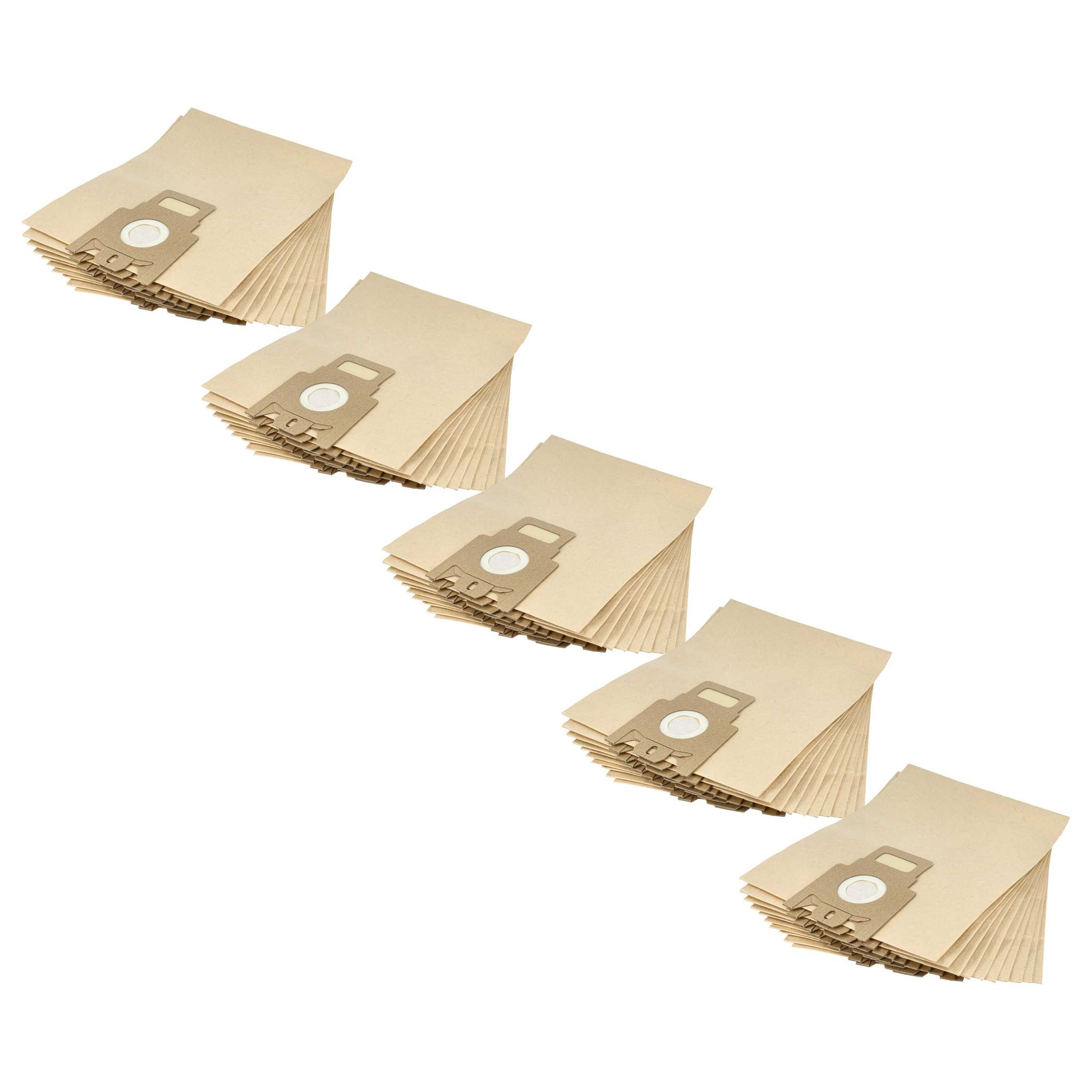50x Staubsaugerbeutel Ersatz Für Miele Typ H Für Staubsauger - Papier, Typ H, 27cm X 21,5cm, Sandfarben - Vhbw