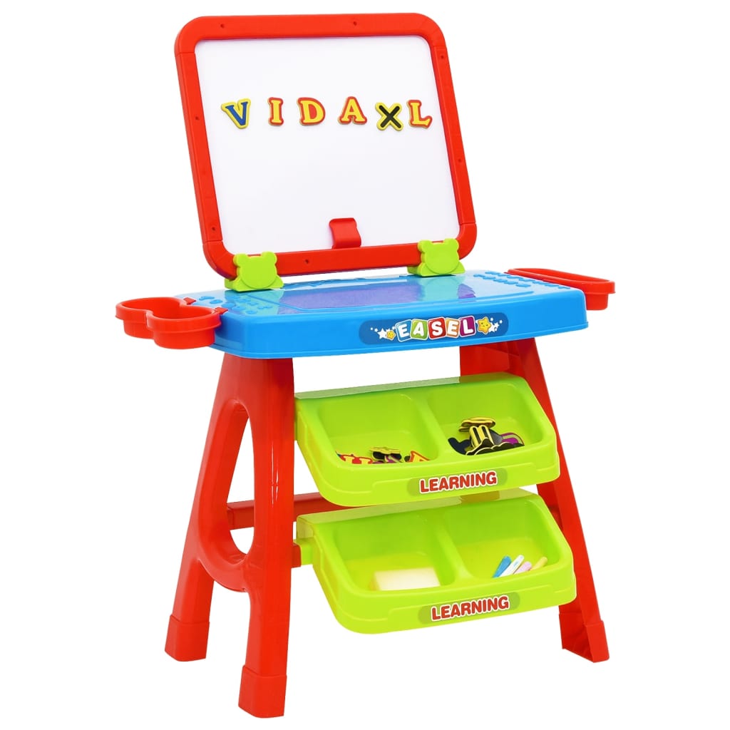 3-in-1 Lernstation Und Kinderzeichenbrett
