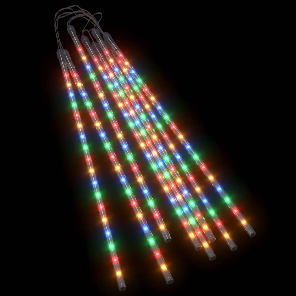 Led Meteor-lichter 8 Stk. 50 Cm Mehrfarbig 288 Leds Vidaxl