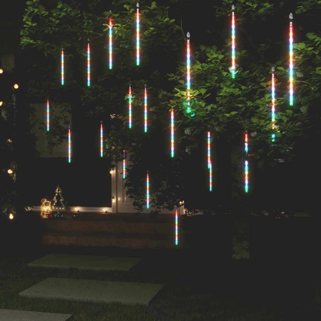 Led Meteor-lichter 20 Stk. 30 Cm Mehrfarbig 480 Leds Vidaxl