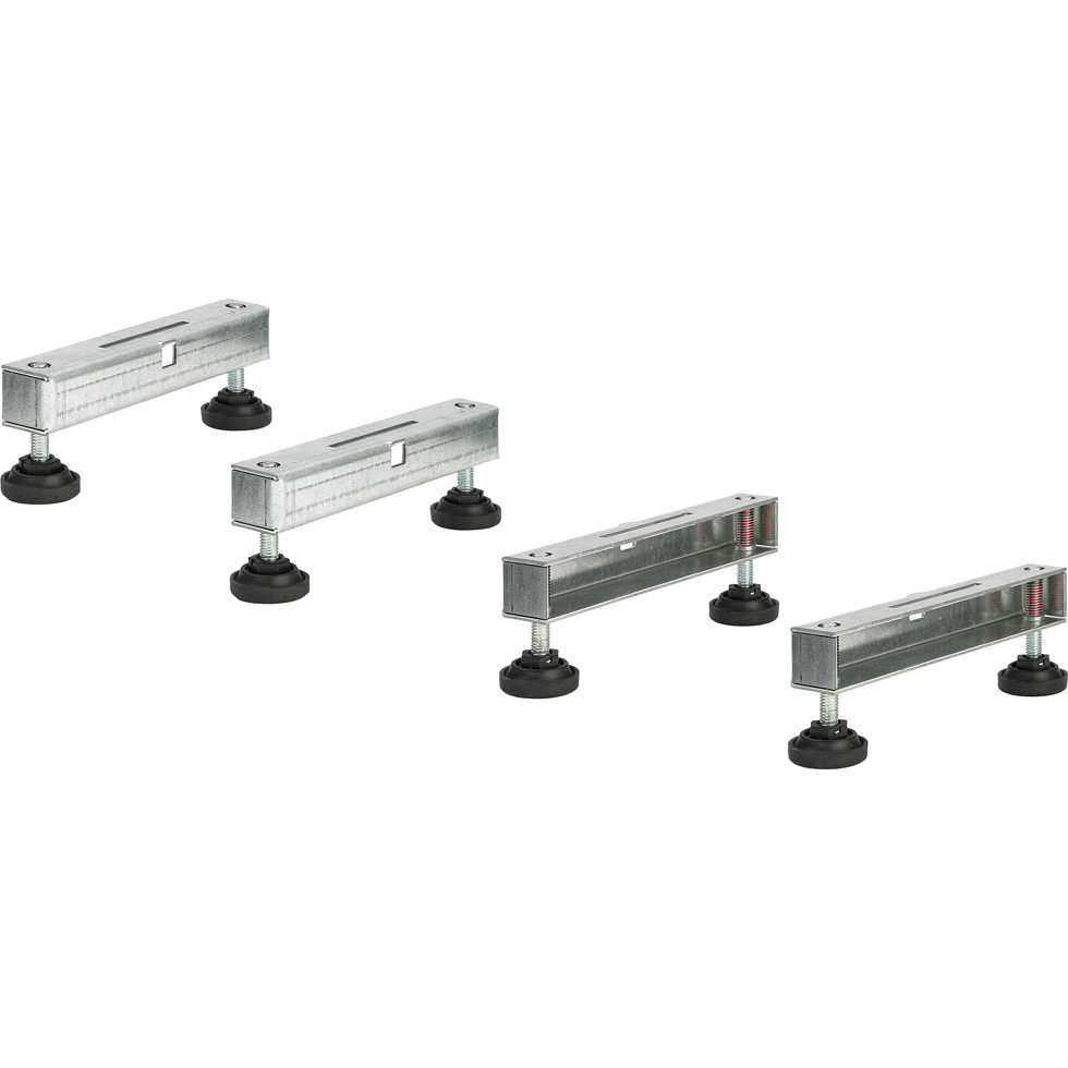 Montagefuß-set 4980.97 In Edelstahl Mit Vier Montagefüßen